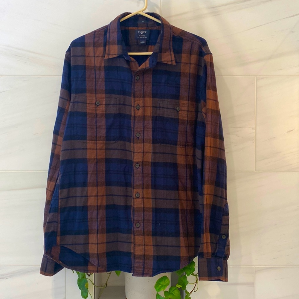 J Crew Plaid Flannel
